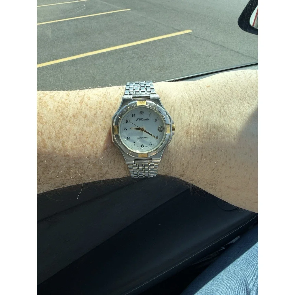 J Chevalier Swiss Watch Eta Automatic Vintage